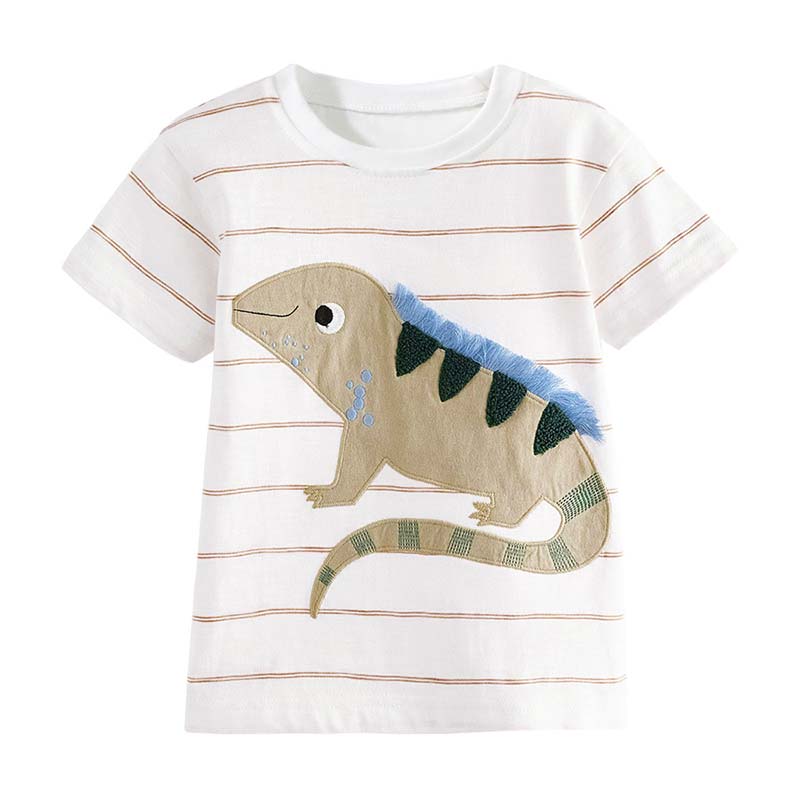 Kids Toddler Boys Casual Cartoon Short Sleeve T-Shirt