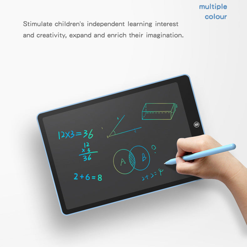 16 Inch Multicolor Lcd Writing Painting Board Educational Toys