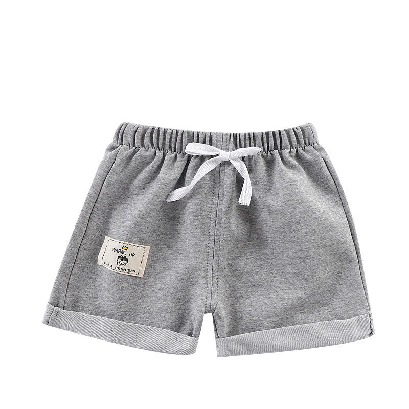 Kids Casual Elastic Summer Outer Wear Thin Shorts