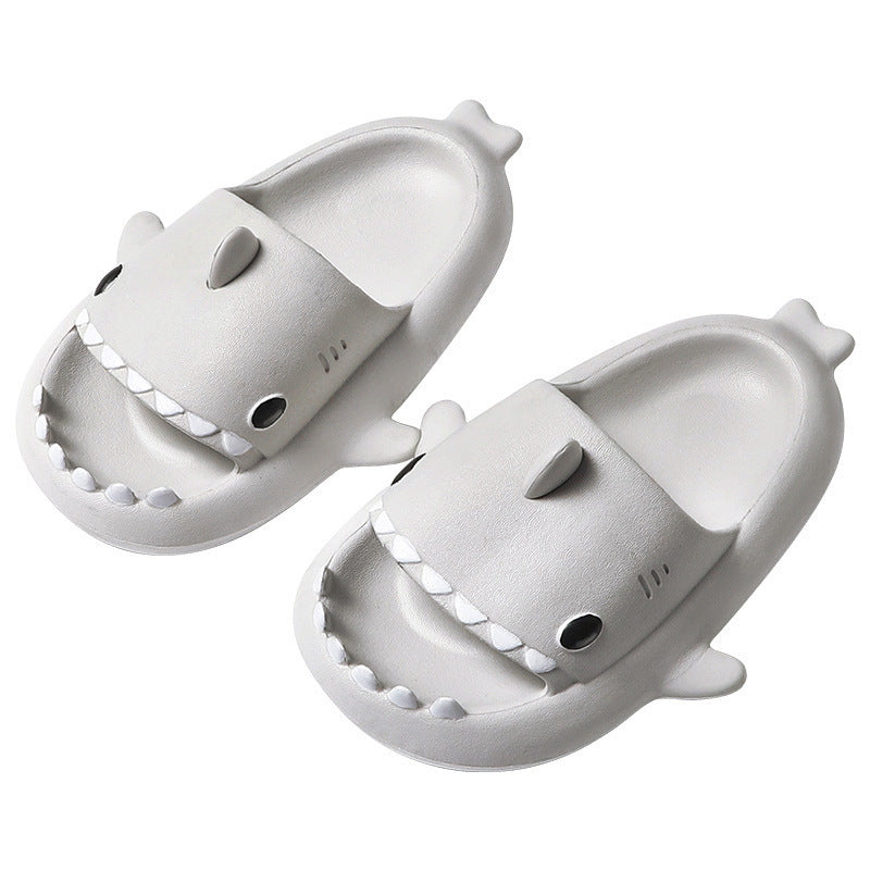 Kids Fashion Three-Dimensional Shark Non-Slip Soft Bottom Slippers