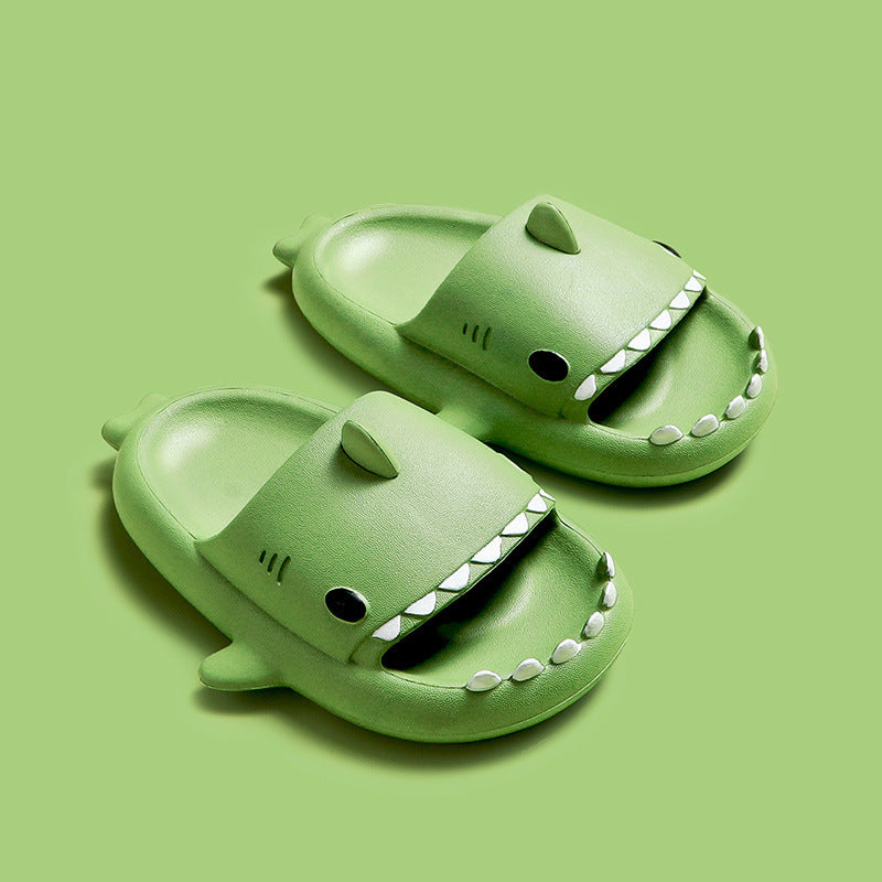 Kids Fashion Three-Dimensional Shark Non-Slip Soft Bottom Slippers