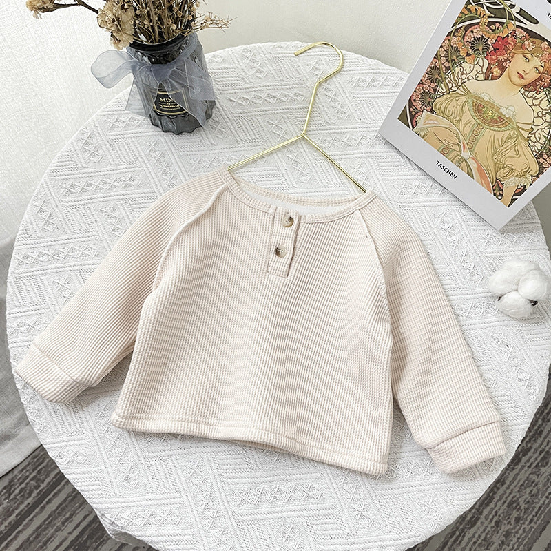 Toddler Baby Infant Boys Girls Raglan Sleeve T-Shirt