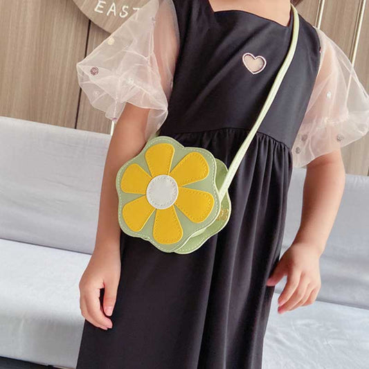 Kids Cute Petal Crossbody Bag