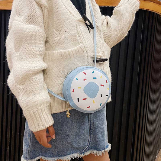 Kids Cute Round Crossbody Bag