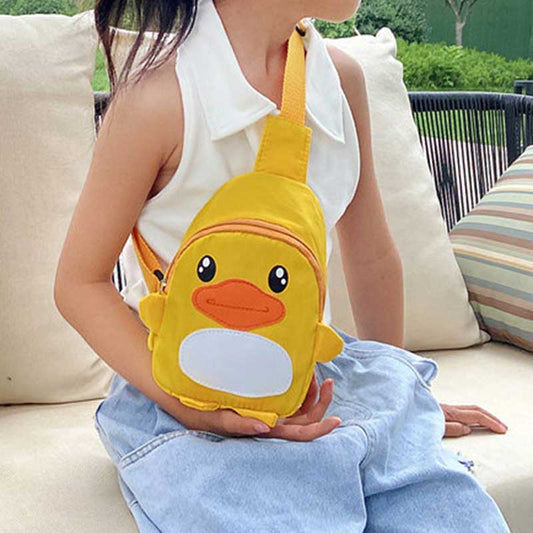 Kids Unisex Cute Cartoon Nylon Chest Bag